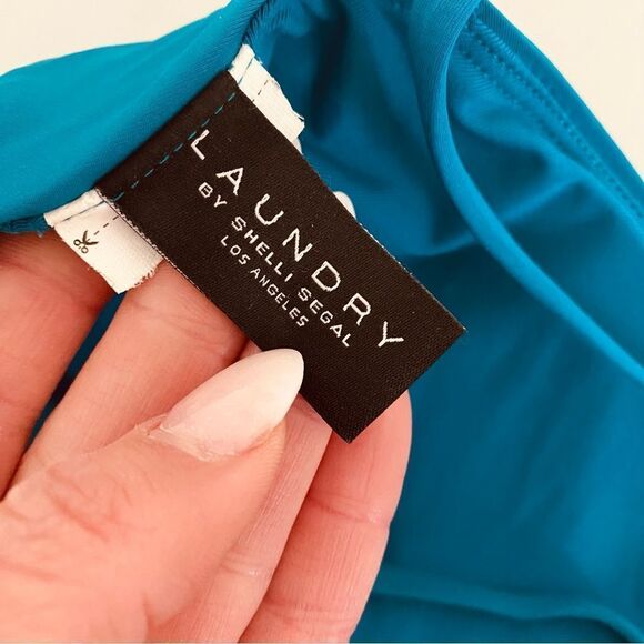 LAUNDRY BY SHELLI SEGAL Choker One Piece Swimsuit - Picture 10 of 11